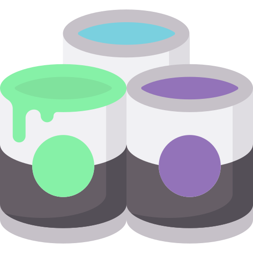 Icon of 3 Paint Buckets